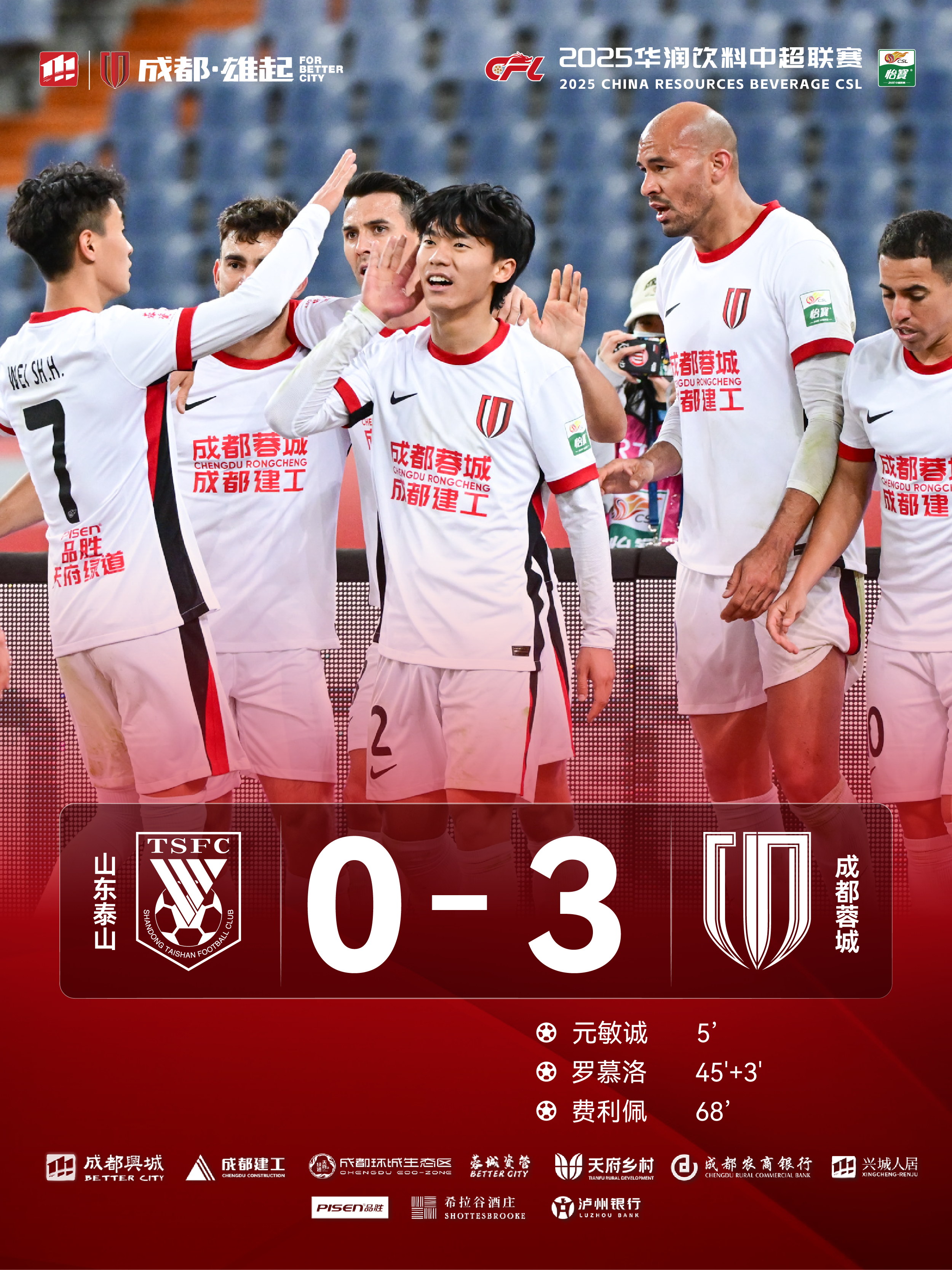 开云·体育-足协杯：山东泰山vs成都蓉城，最强首发阵容出战，剑指足协杯八强的简单介绍
